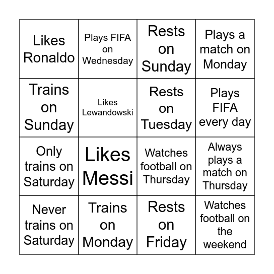 Find Someone Who? Bingo Card