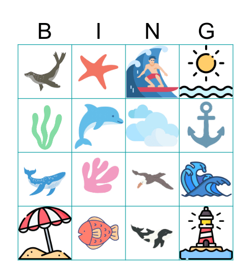BINGO - PATAGONIA AZUL Bingo Card