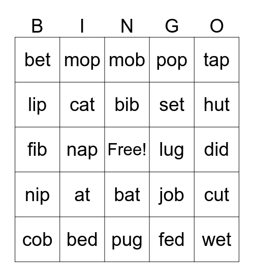Bingo Blend Bingo Card