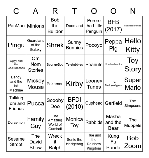 TheDavidShow-k8s Bingo Card
