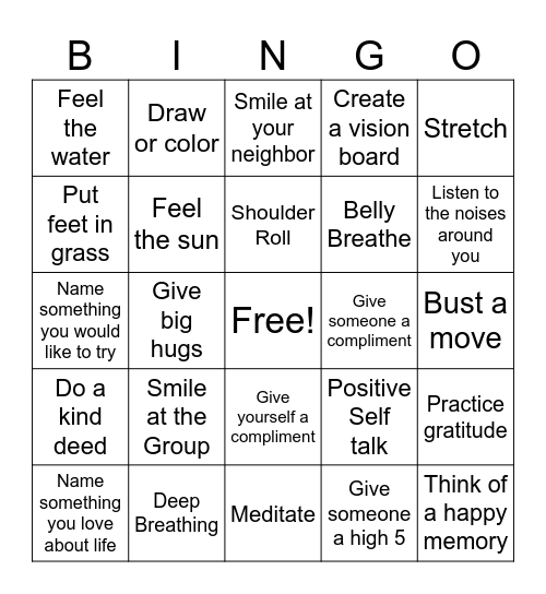 Meli Bingo Card