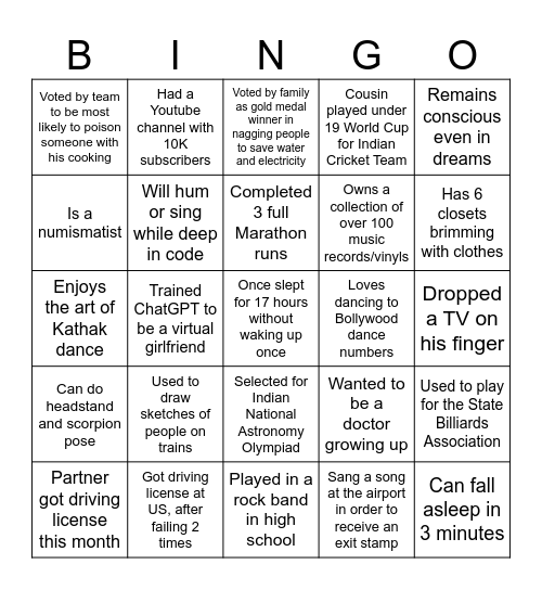 Compliance & Code Bingo Card