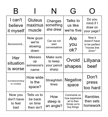 Deborah Bingo Card