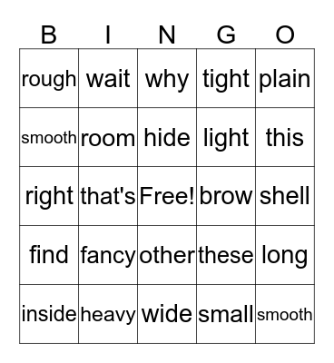 Moving Day Bingo Card