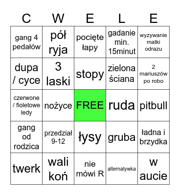 OME TV BINGO Card