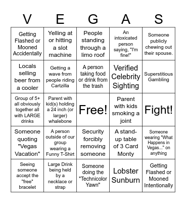 AV Fall 2025 Vegas Bingo 1.1 Bingo Card
