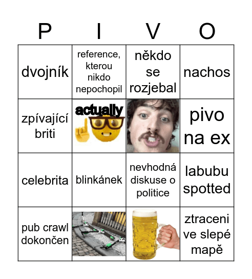 pivolez #1 Bingo Card