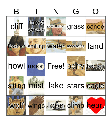 Morning at the Lake Bingo Card