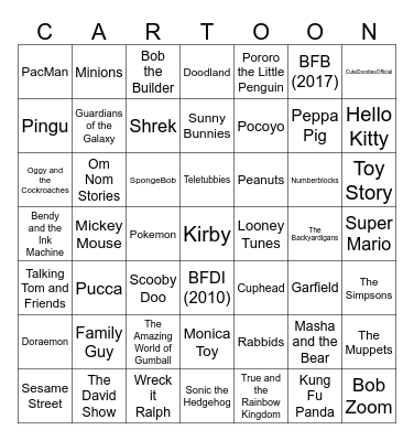 TheDavidShow-k8s Bingo Card