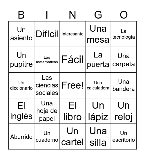 A ver si recuerdas 1a Bingo Card