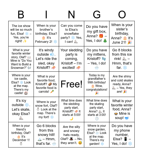 B8 L19 Review Bingo Card