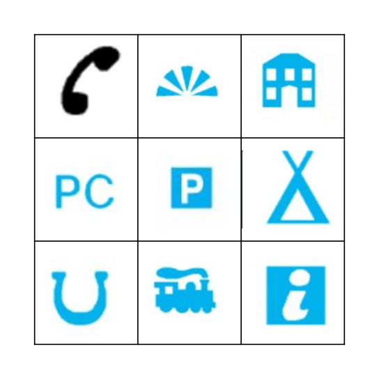 OS Symbol Bingo Card