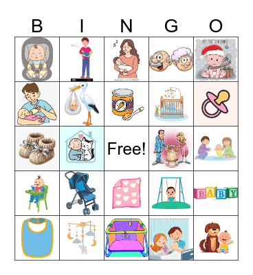 BABY BARSANTI BUSCH BINGO BASH Bingo Card