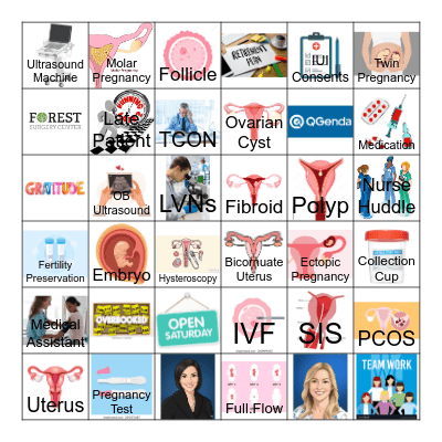 CENTER FOR REPRODUCTIVE HEALTH Bingo Card