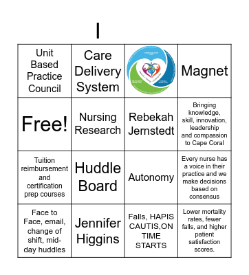 Magnet Bingo Card
