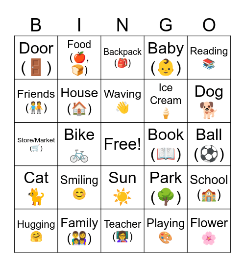 All Are Neighbors Bingo Card