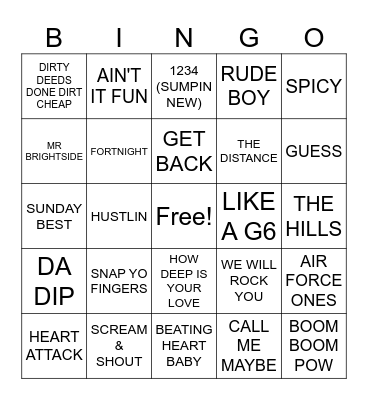 11/20- Round One Bingo Card