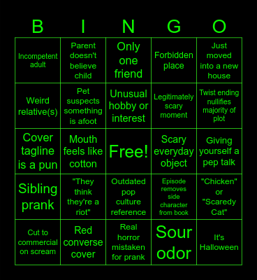 GooseBingo Card