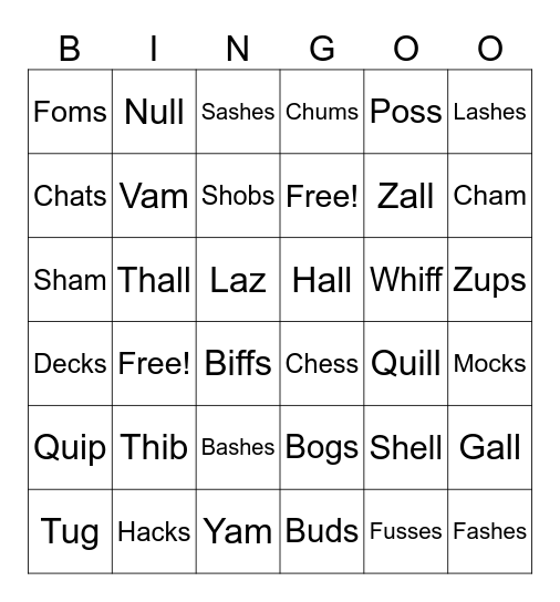 Wilson- Step 1 Bingo Card
