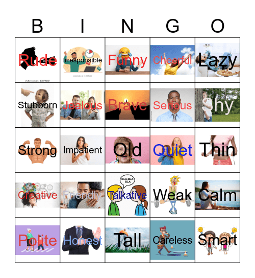bingo people Bingo Card