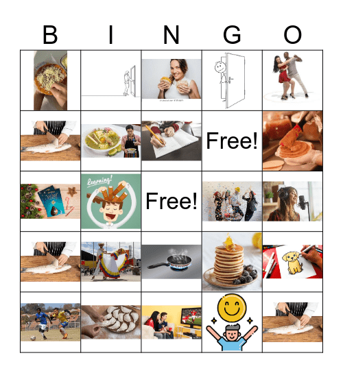 Colombian actions Bingo Card