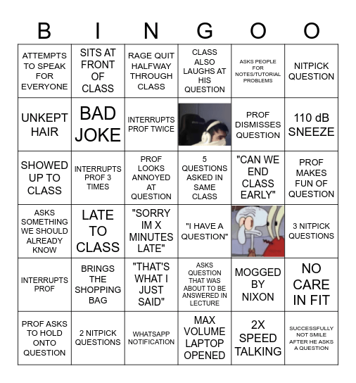 special bingo tarzanium Bingo Card