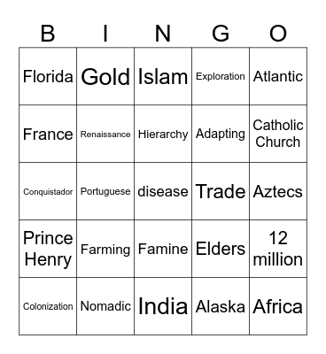 SUPER BOOM Bingo Card