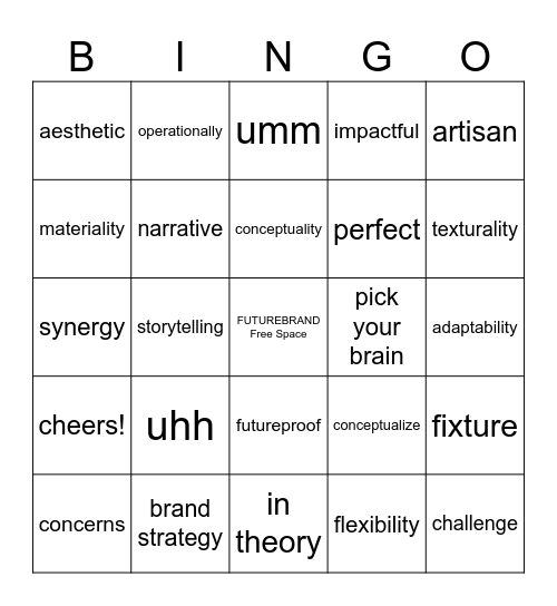 Design Bingo Card