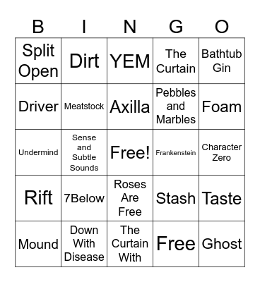 ATL 9/17/25 Bingo Card