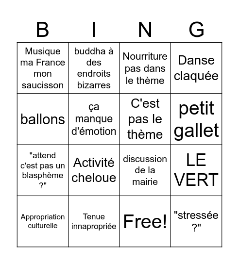 react 4 marriages Bingo Card