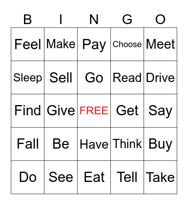 Bingo #1 Bingo Card
