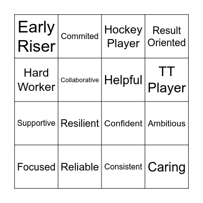 50th Birthday Celebration Bingo Card