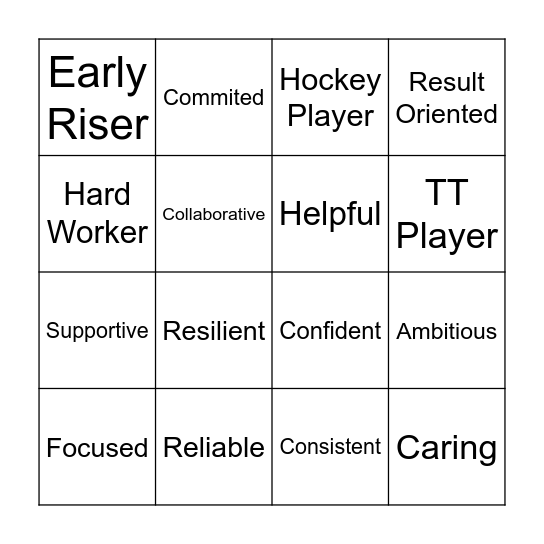 50th Birthday Celebration Bingo Card