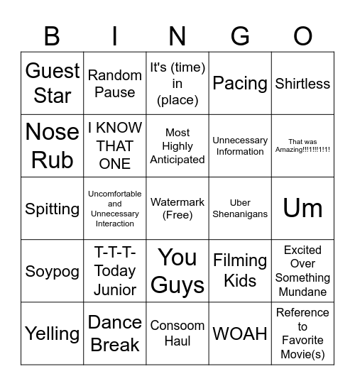 mightypupsbingo Card