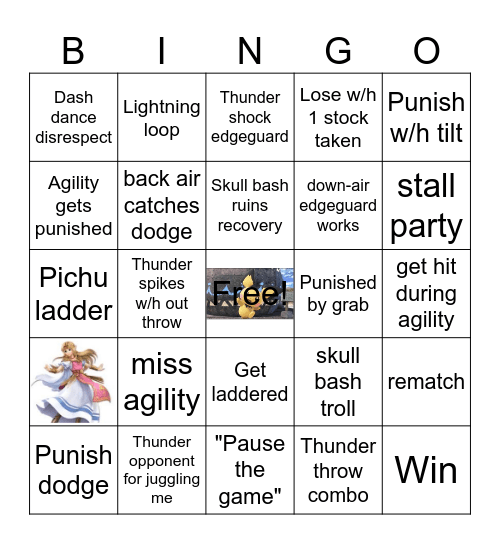 Rat gets nuked Bingo Card