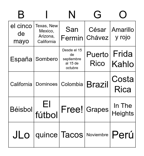 TRIVIA ~ Reunión de septiembre Bingo Card