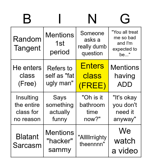 Computing Fund. Bing Bingo Card