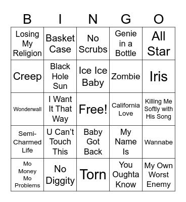 35MB ROUND 2 Bingo Card