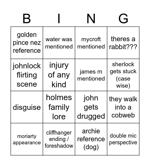 HOUND BINGO Card