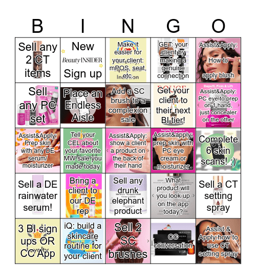 💋 BA Bingo: Charlotte, Paula, & Drunk 🐘 Bingo Card