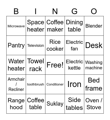 Team Dale Bingo Card