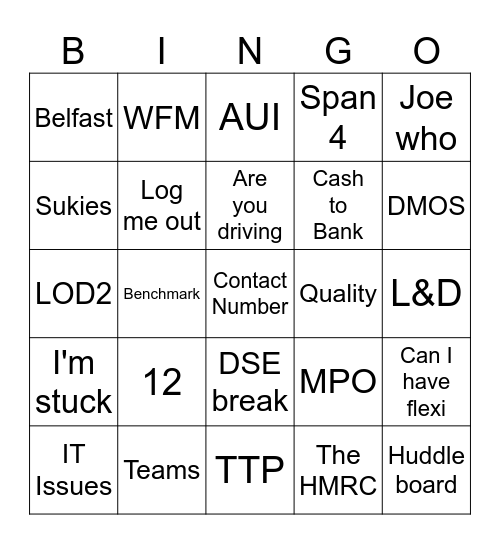 We are Number 1... but also Unit 4 Bingo Card