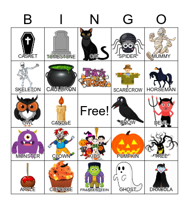 HALLOWEEN BINGO Card