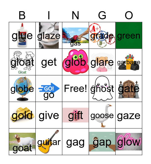 Gg Bingo Card