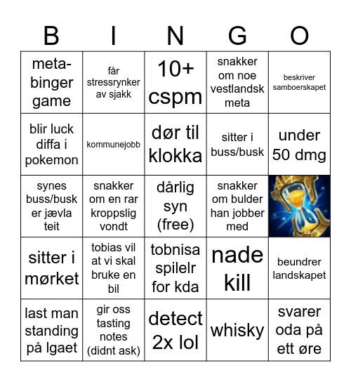 tobingo Card