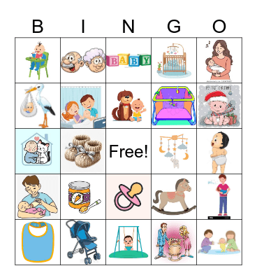BABY BARSANTI BUSCH BINGO BASH Bingo Card