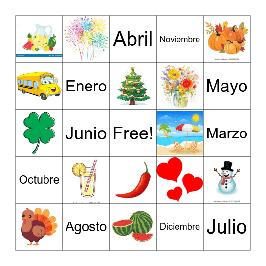 MQ lotería Bingo Card