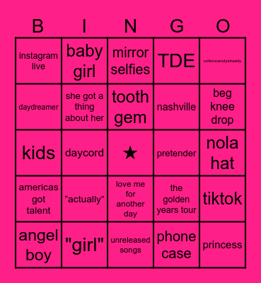 ★ THOMAS DAY BINGO ★ Bingo Card