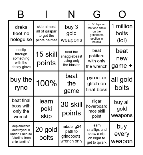 rac1 memes Bingo Card