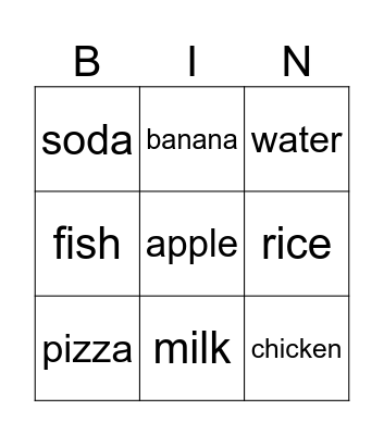 Healthy lifestyle! Bingo Card